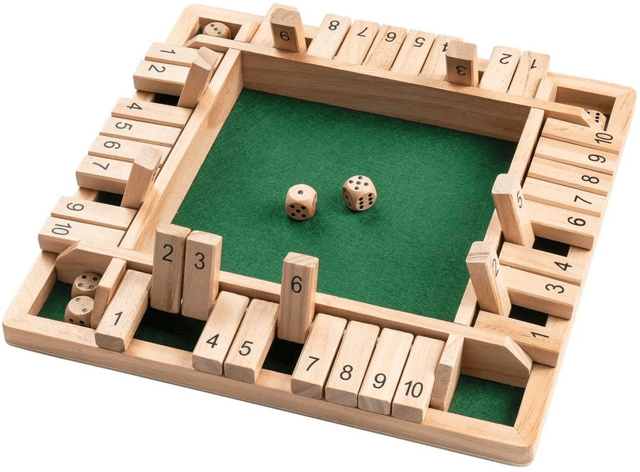 Shut The Box™ bordspel | Snel en educatief spel voor thuis en onderweg