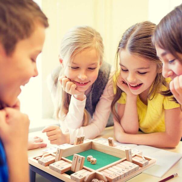 Shut The Box™ bordspel | Snel en educatief spel voor thuis en onderweg